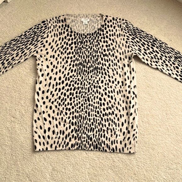 J. Crew Teddy Sweater 100% Merino Wool Size XS - Picture 1 of 5